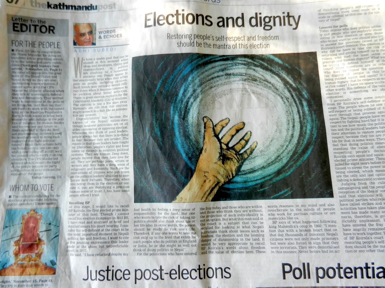 Kathmandu Post_election