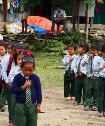 Dorf-Projekt mit sehbeeinträchtigten Kindern NEPAL – Bild 8
