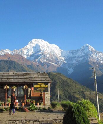 Hotel im Annapurna-Gebirge