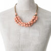 KALiARE-Kette Modell Felistas in der Farbe Lachs-Orange