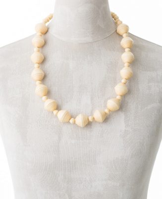 KALiARE-Kette Modell Harriet in der Farbe Creme-Weiß