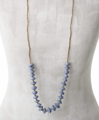 KALiARE-Kette Modell Sylivia in der Farbe Blau-Grau