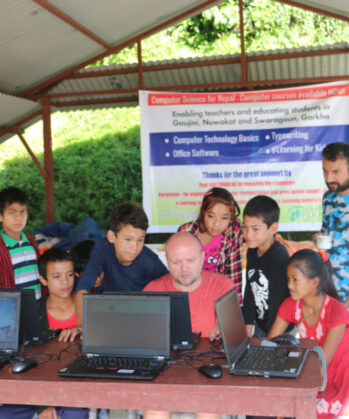 Computer-Lab in Gaujini