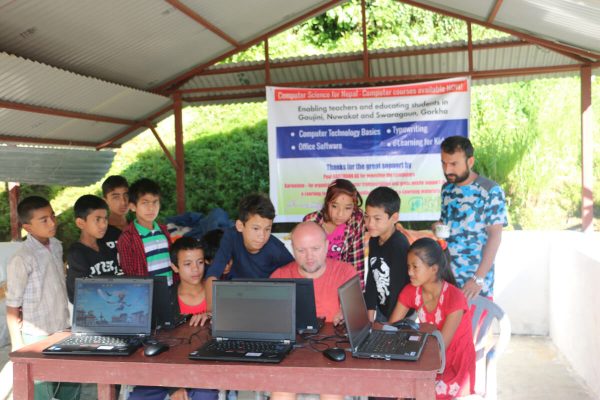 Computer-Lab in Gaujini