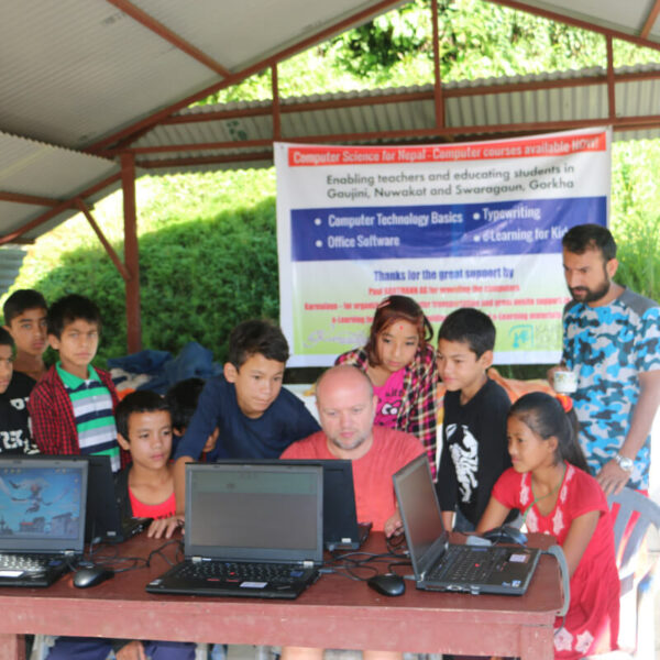 Computer-Lab in Gaujini
