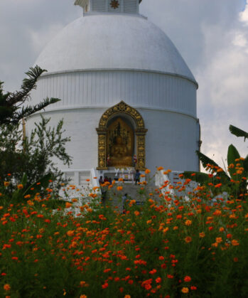 Friedensstupa in Pokhara