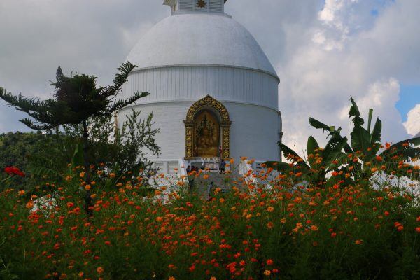 Friedensstupa in Pokhara