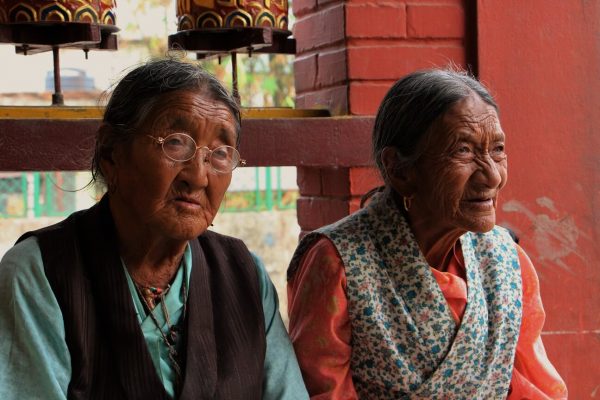 Besuch im Flüchtlingscamp