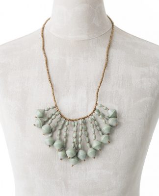 KALiARE-Kette Modell Mary in der Farbe Grau-Grün