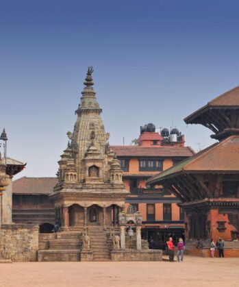 Durbar Square in Bhaktapur, Nepal