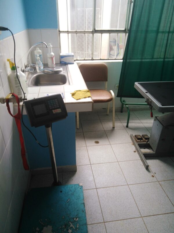 Operationszimmer Tierklinik Peru